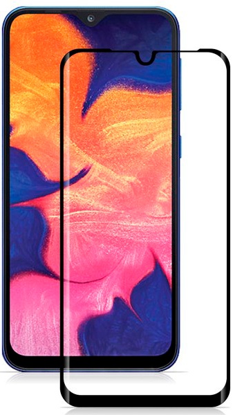CASE 3D для Samsung A10 (черная рамка)